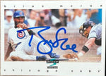 Brian McRae Signed 1997 Score Baseball Card - Chicago Cubs