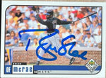 Brian McRae Signed 1999 UD Choice Baseball Card - New York Mets - PastPros