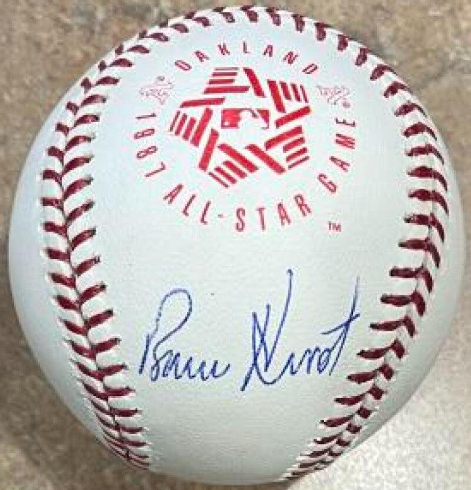 Bruce Hurst Signed 1987 All-Star Game ROMLB Baseball (Tough!) - PastPros