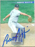 Bruce Ruffin Autographed 1996 Donruss Baseball Card - Colorado Rockies #367