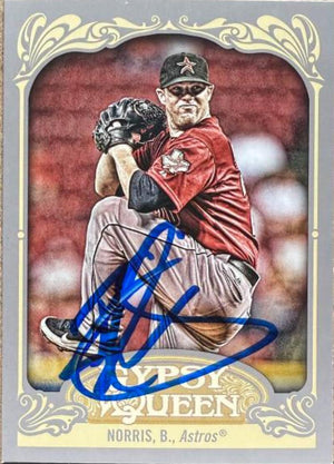 Bud Norris Signed 2012 Topps Gypsy Queen Baseball Card - Houston Astros #89