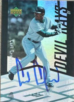 Carl Crawford Signed 2007 Upper Deck Spectrum Baseball Card - Tampa Bay Rays #39