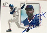 Carl Everett Signed 2001 Fleer Legacy Baseball Card - Boston Red Sox