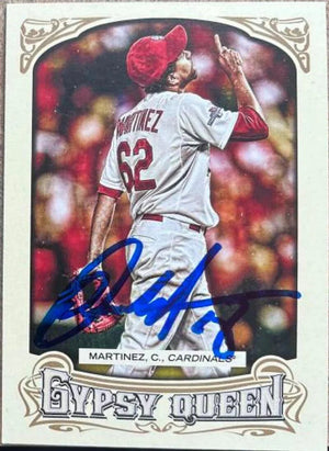 Carlos Martinez Signed 2014 Topps Gypsy Queen Baseball Card - St Louis Cardinals