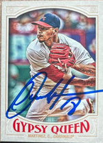 Carlos Martinez Signed 2016 Topps Gypsy Queen Baseball Card - St Louis Cardinals