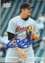 Chad Qualls Autographed 2008 Upper Deck Baseball Card - Houston Astros