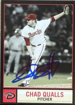 Chad Qualls Autographed 2009 DeVry University Baseball Card - Arizona Diamondbacks