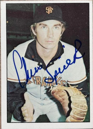Chris Speier Signed 1976 SSPC Baseball Card - San Francisco Giants