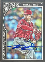 C.J. Wilson Signed 2015 Topps Gypsy Queen Baseball Card - Los Angeles Angels