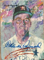 Claude Raymond Signed 1986 Mother's Cookies Baseball Card - Houston Astros