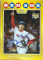 Clay Buchholz Signed 2008 Topps Kmart Baseball Card - Boston Red Sox #RV5