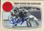 Coco Crisp Signed 2017 Topps Heritage Baseball Card - Cleveland Indians