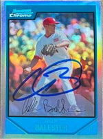 Collin Balester Signed 2007 Bowman Draft Picks & Prospects Refractors Baseball Card - Washington Nationals - PastPros