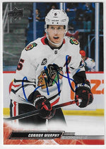 Connor Murphy Signed 2022-23 Upper Deck Hockey Card - Chicago Blackhawks