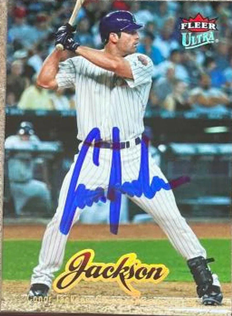 Conor Jackson Signed 2007 Fleer Ultra Baseball Card - Arizona Diamondbacks - PastPros