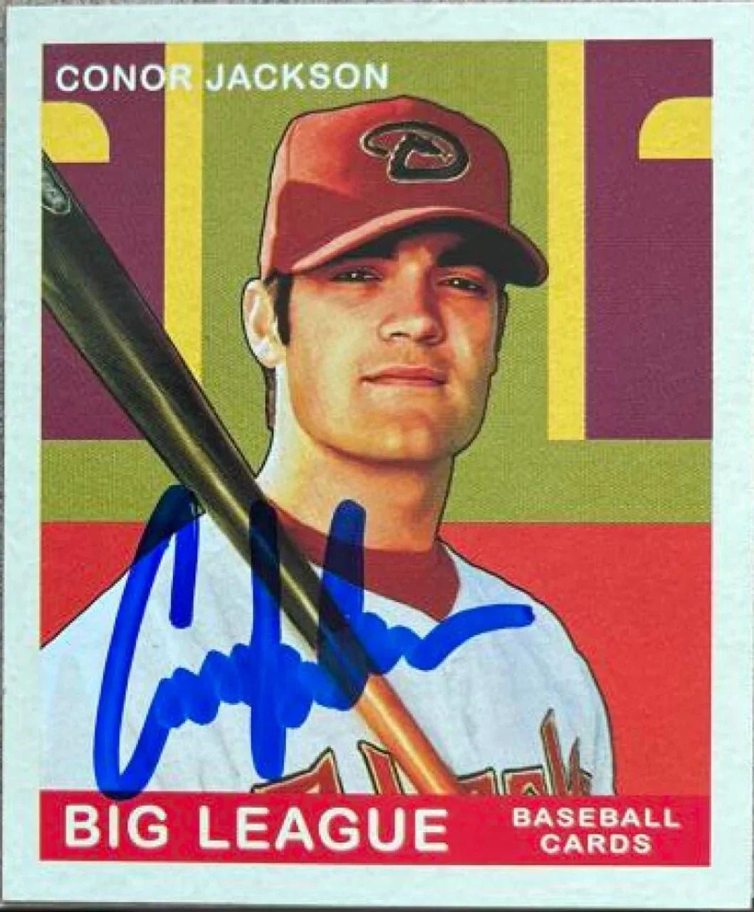 Conor Jackson Signed 2007 Upper Deck Goudey Baseball Card - Arizona Diamondbacks