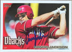 Conor Jackson Signed 2010 Topps Baseball Card - Arizona Diamondbacks
