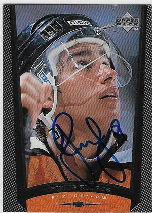 Dainius Zubrus Signed 1998-99 Upper Deck Hockey Card - Philadelphia Flyers