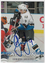 Dainius Zubrus Signed 2003-04 In The Game Action Hockey Card - Washington Capitals
