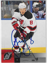 Dainius Zubrus Signed 2009-10 Upper Deck Hockey Card - New Jersey Devils