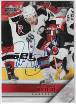 Daniel Briere Signed 2005 - 06 Upper Deck Hockey Card - Buffalo Sabres - PastPros