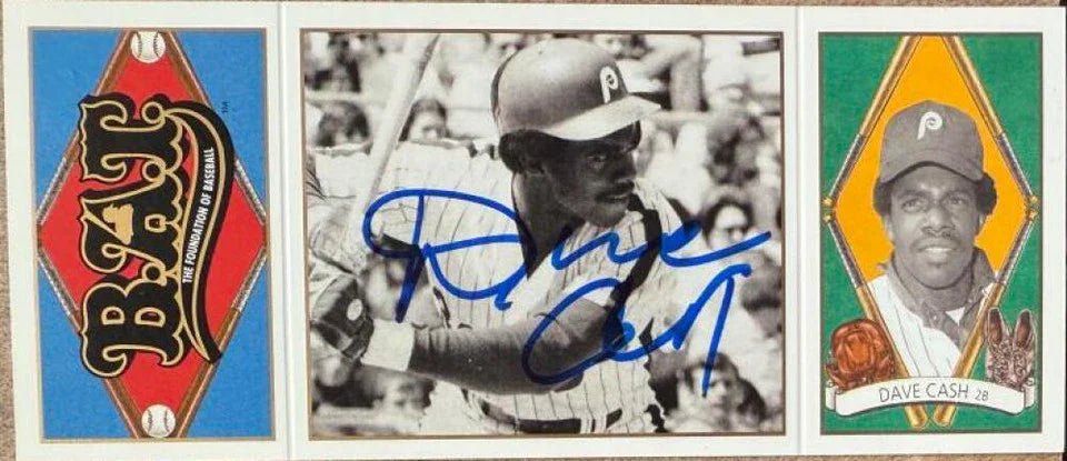Dave Cash Signed 1993 Upper Deck All-Time Heroes Baseball Card - Philadelphia Phillies