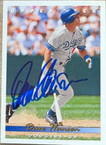 Dave Hansen Signed 1993 Upper Deck Baseball Card - Los Angeles Dodgers