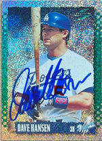 Dave Hansen Signed 1995 Score Platinum Team Sets Baseball Card - Los Angeles Dodgers
