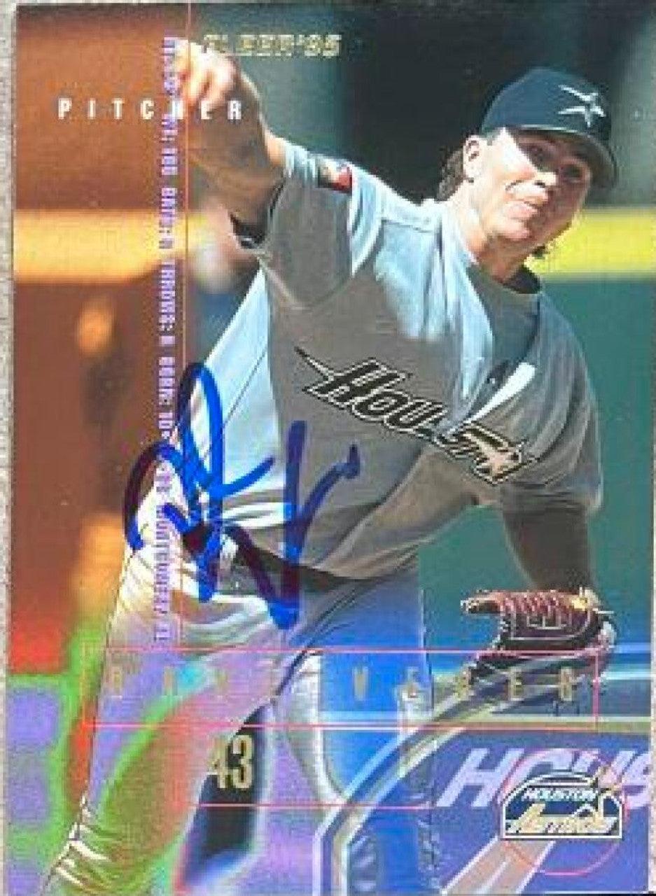 Dave Veres Signed 1995 Fleer Baseball Card - Houston Astros - PastPros