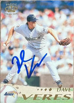 Dave Veres Signed 1995 Pacific Baseball Card - Houston Astros