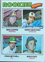 Dennis Martinez Signed 1977 Topps Baseball Card - Baltimore Orioles