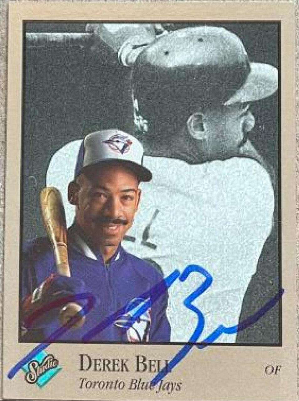 Derek Bell Signed 1992 Studio Baseball Card - Toronto Blue Jays - PastPros