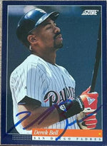 Derek Bell Signed 1994 Score Baseball Card - San Diego Padres