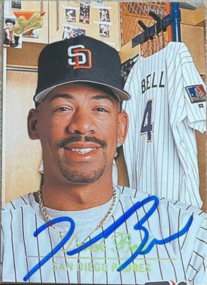 Derek Bell Signed 1994 Studio Baseball Card - San Diego Padres - PastPros