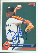 Doug Jones Signed 1993 Donruss Baseball Card - Houston Astros - PastPros