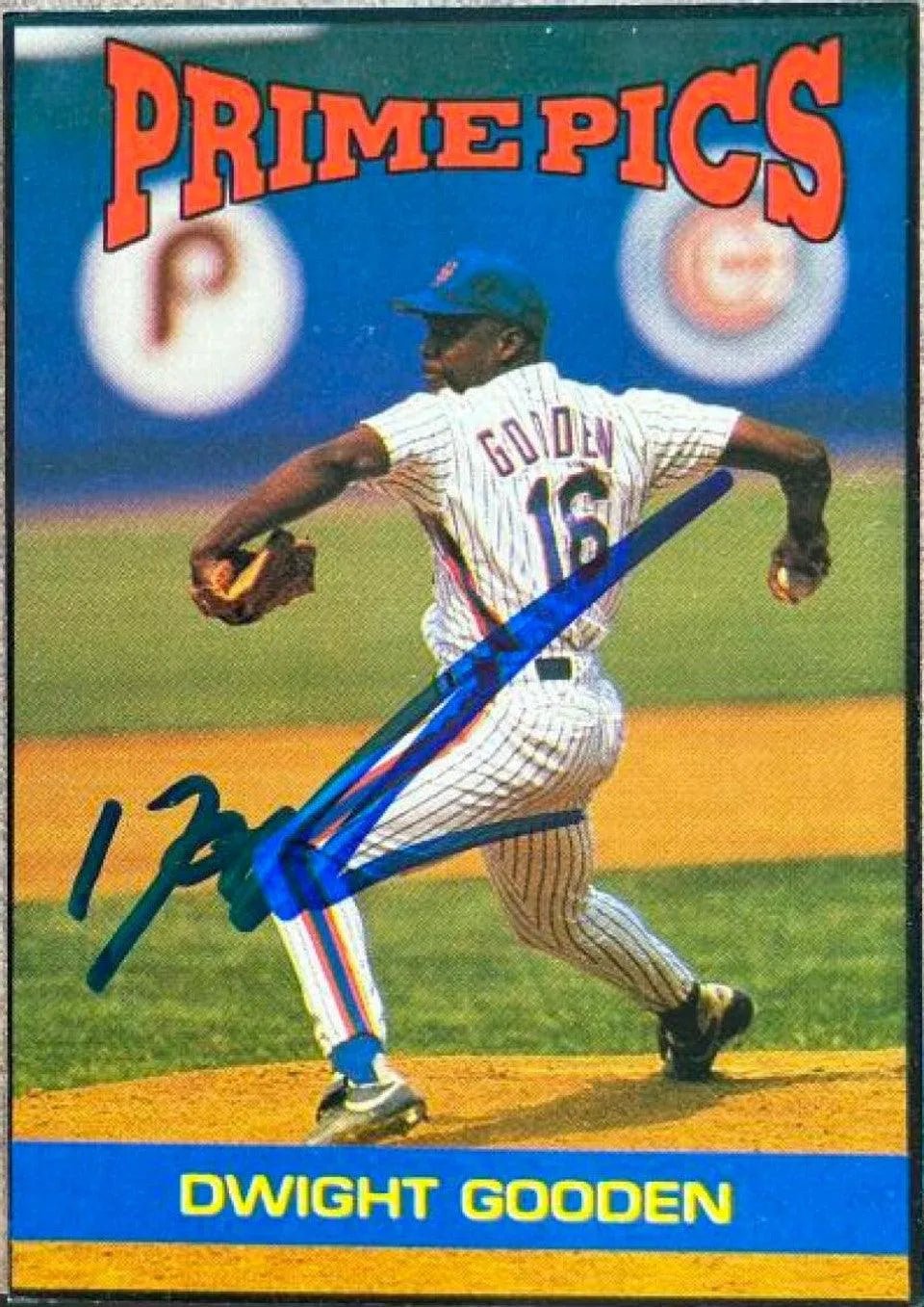 Dwight Gooden Signed 1992 Sports Card Review & Value Line Prime Pics Baseball Card - New York Mets