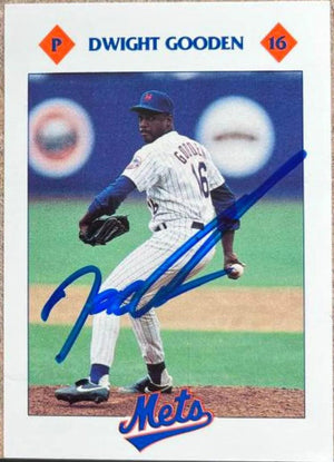 Dwight Gooden Signed 1993 Kahn's Baseball Card - New York Mets