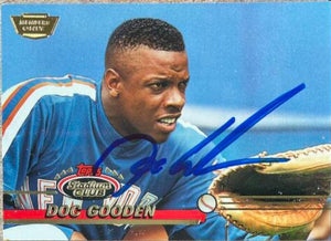 Dwight Gooden Signed 1993 Stadium Club Members Only Baseball Card - New York Mets - PastPros