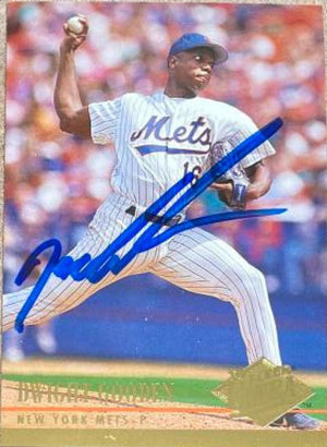 Dwight Gooden Signed 1994 Fleer Ultra Baseball Card - New York Mets - PastPros