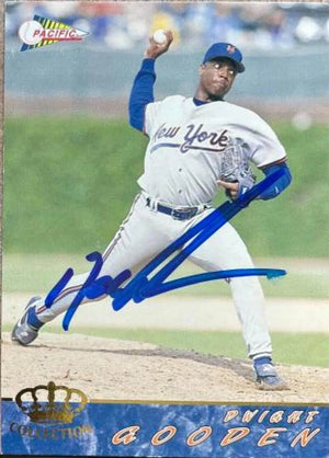 Dwight Gooden Signed 1994 Pacific Baseball Card - New York Mets