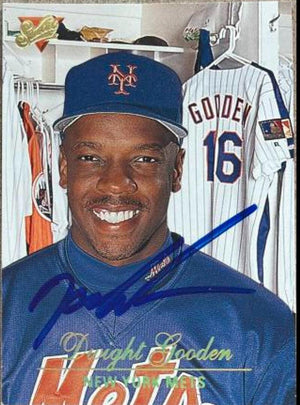 Dwight Gooden Signed 1994 Studio Baseball Card - New York Mets - PastPros