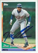 Dwight Gooden Signed 1994 Topps Baseball Card - New York Mets
