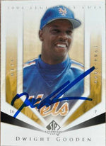 Dwight Gooden Signed 2004 SP Legendary Cuts Baseball Card - New York Mets