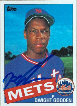 Dwight Gooden Signed 2010 Topps 'The Cards Your Mom Threw Out' Baseball Card - New York Mets - PastPros