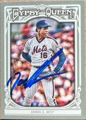 Dwight Gooden Signed 2013 Topps Gypsy Queen Baseball Card - New York Mets