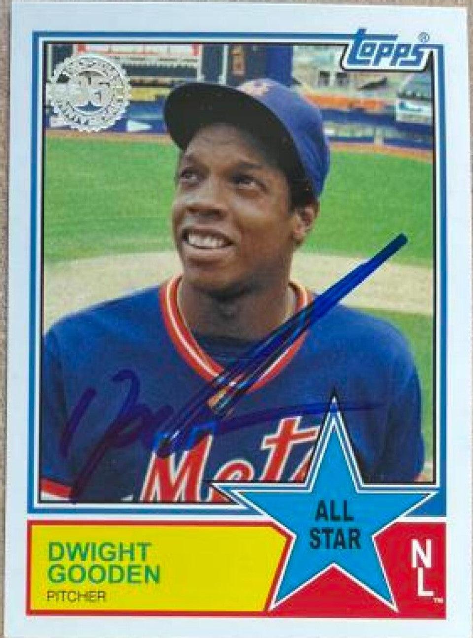 Dwight Gooden Signed 2018 Topps (1983 Topps All-Stars) Baseball Card - New York Mets - PastPros