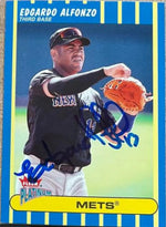 Edgardo Alfonzo Signed 2003 Fleer Platinum Baseball Card - New York Mets