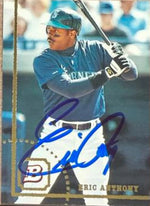 Eric Anthony Signed 1994 Bowman Baseball Card - Seattle Mariners #445