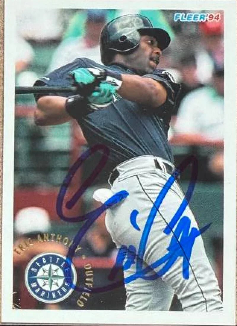Eric Anthony Signed 1994 Fleer Update Baseball Card - Seattle Mariners #U79