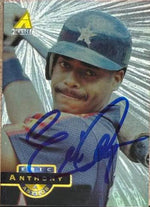 Eric Anthony Signed 1994 Pinnacle Museum Collection Baseball Card - Houston Astros #75